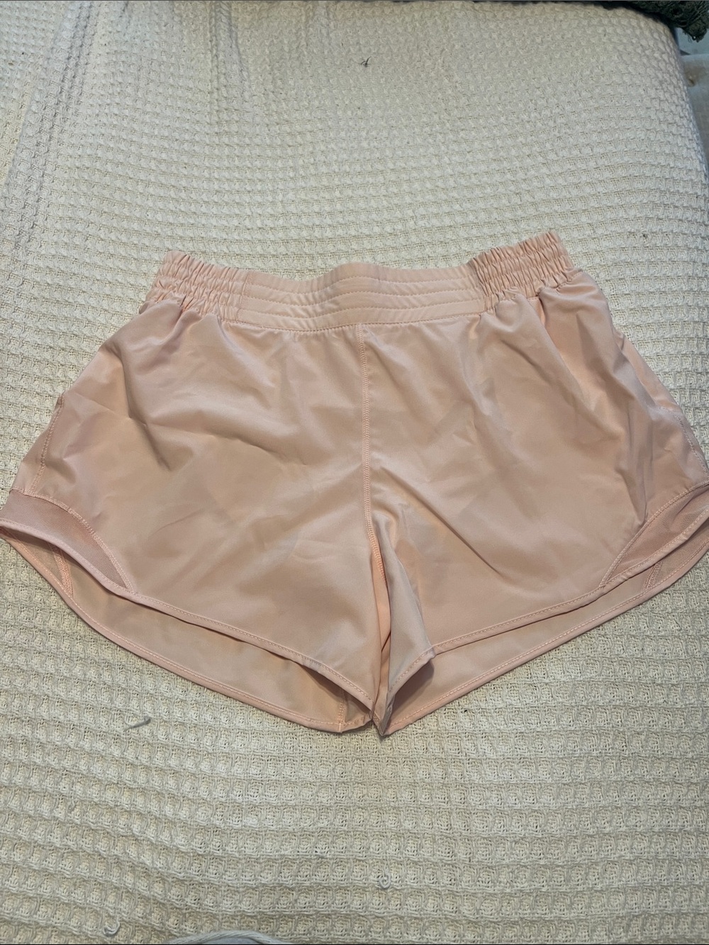 Light Pink Women's Athletic Shorts